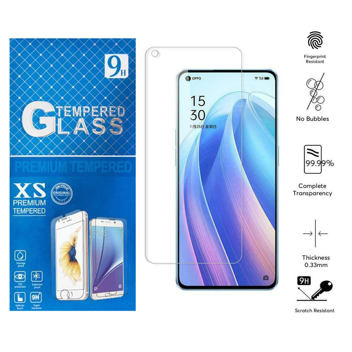 Oppo Find X5 Lite|Reno 7 5G Tempered Glass Screen Protector |2.5D|