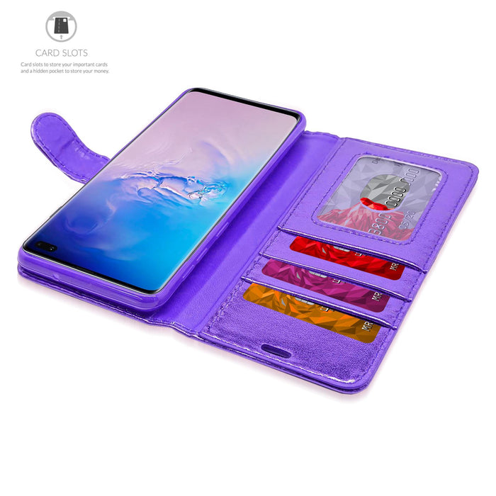 Samsung Galaxy S10 Plus | Flip Folio Book Wallet Case