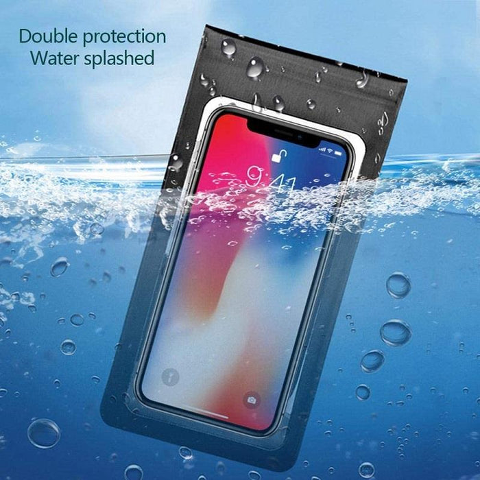 Waterproof Bicycle Phone Bag Case Touch Screen Bike Handlebar Phone Holder Motorcycle Rearview Mirror Phone Stands