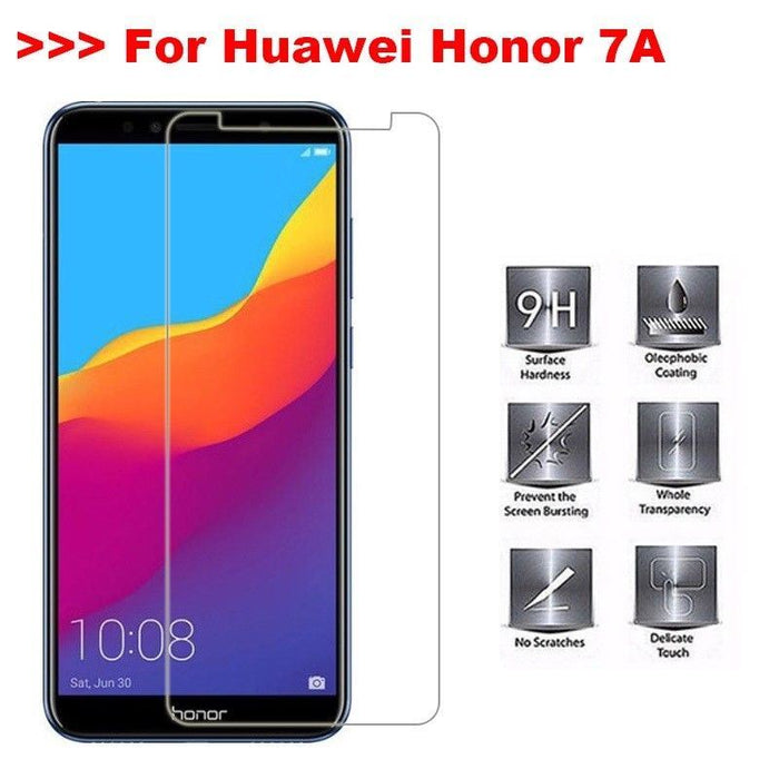 Honor 7A|Y6 Tempered Glass Screen Protector |2.5D|