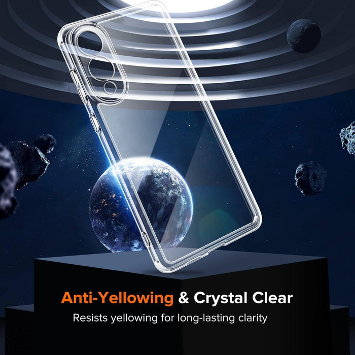 Samsung Galaxy S25 Edge Silicone Gel Ultra Slim Case Clear