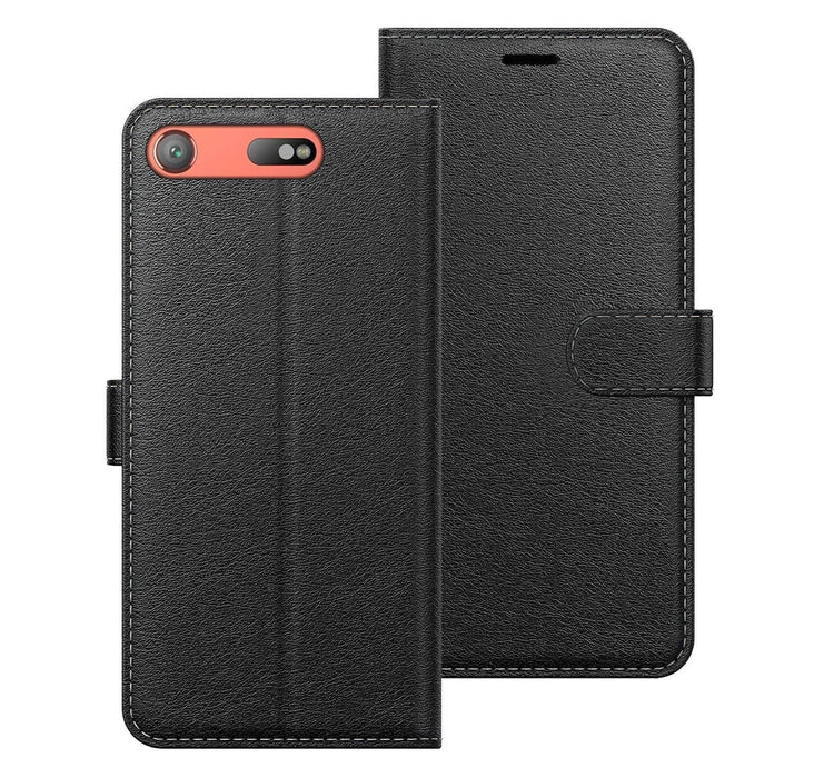 Sony Xperia XZ1 Compact Flip Folio Book Wallet Case