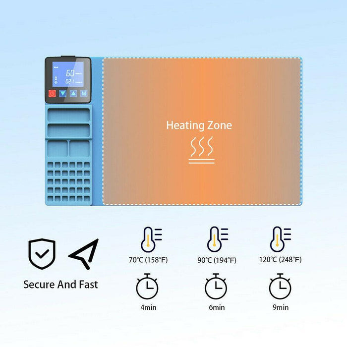 HOT HEAT MAT PLATE PAD FOR IPAD IPHONE SMART PHONE SCREEN REPAIR