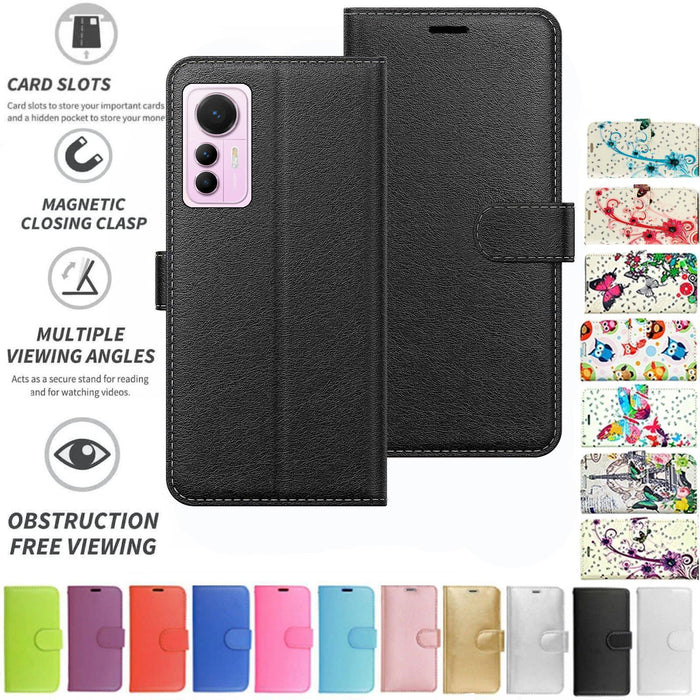 Xiaomi MI 12 Lite Flip Folio Book Wallet Case