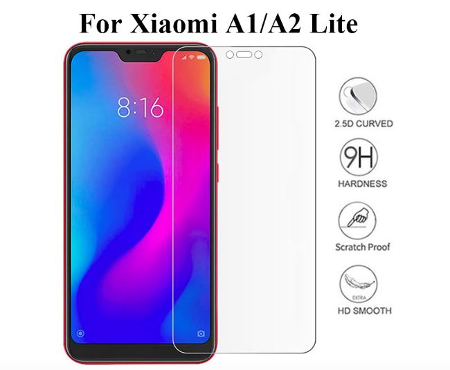 Xiaomi Mi A2 Lite Tempered Glass Screen Protector |2.5D|