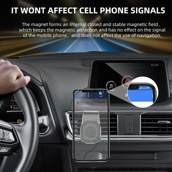 L Shape Magnetic Air Vent Car Holder