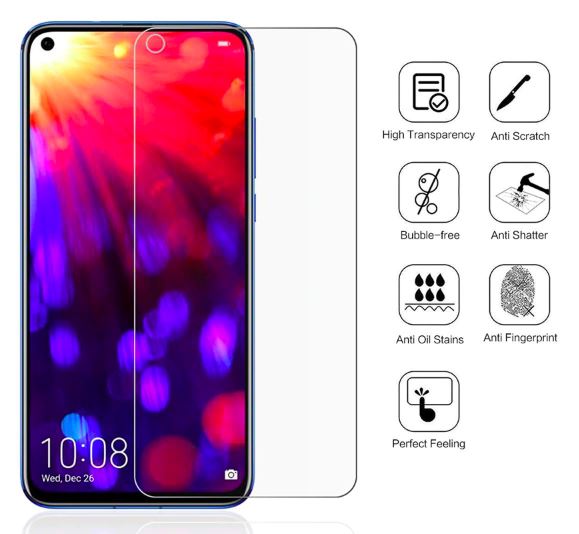 Honor View 20 Tempered Glass Screen Protector |2.5D|