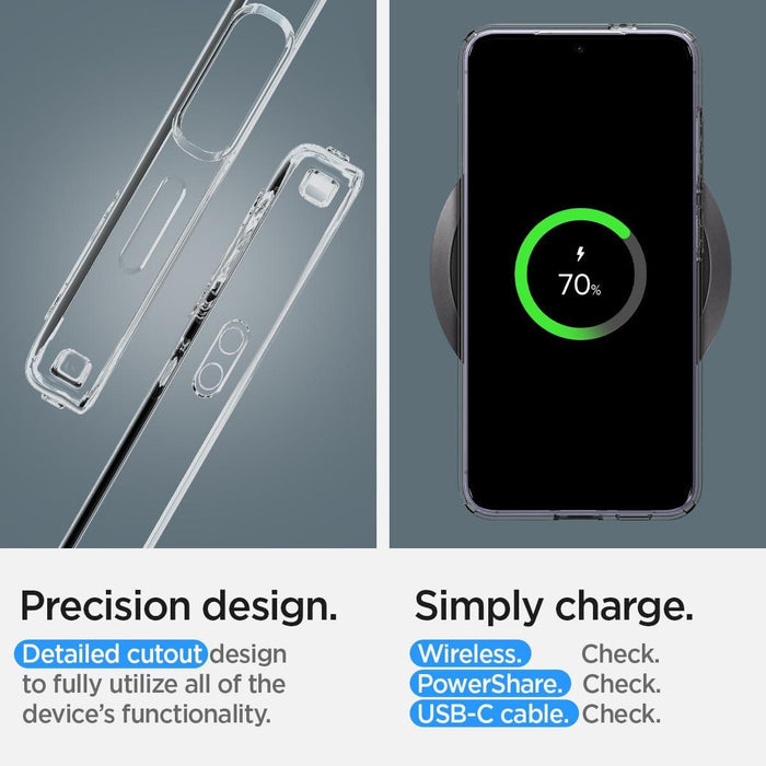 Samsung Galaxy S24 / S25 Silicone Gel Ultra Slim Case Clear