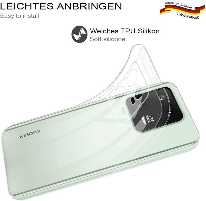 Xiaomi 13 Pro Silicone Gel Ultra Slim Case Clear