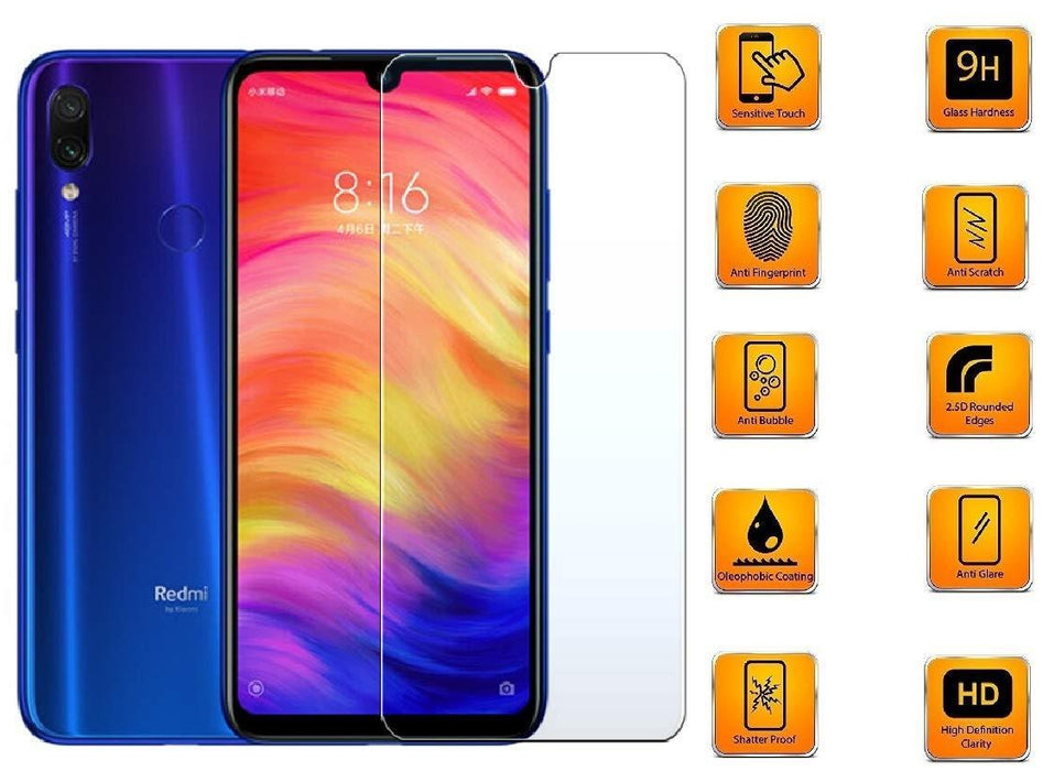 Xiaomi Redmi Note 8 Tempered Glass Screen Protector |2.5D|