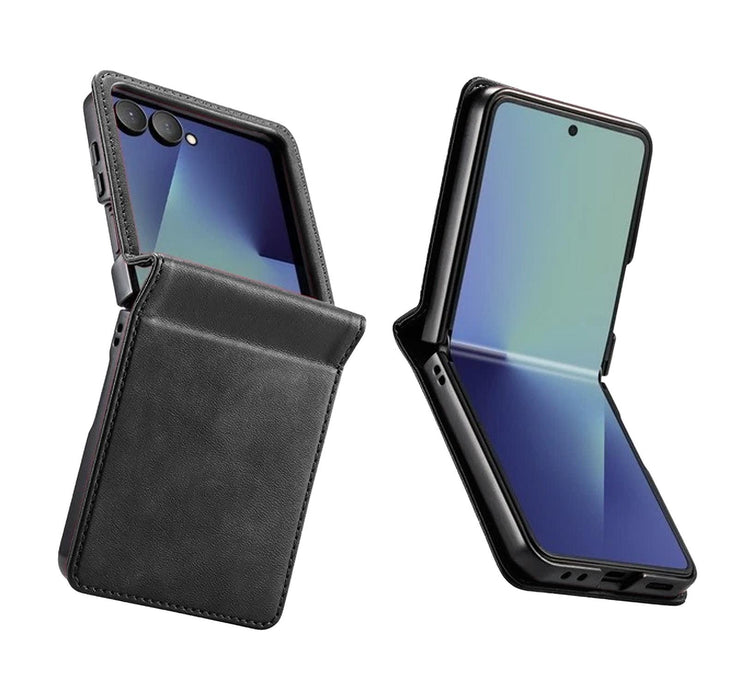 Samsung Galaxy Z Flip 7 Case Cover Flip Folio Leather