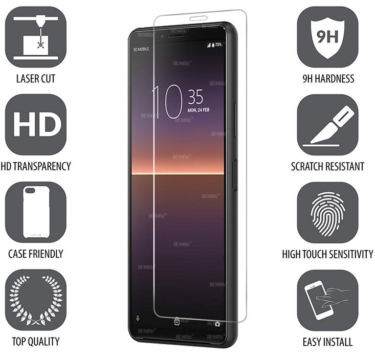 Sony Xperia 10 iii Tempered Glass Screen Protector |2.5D|
