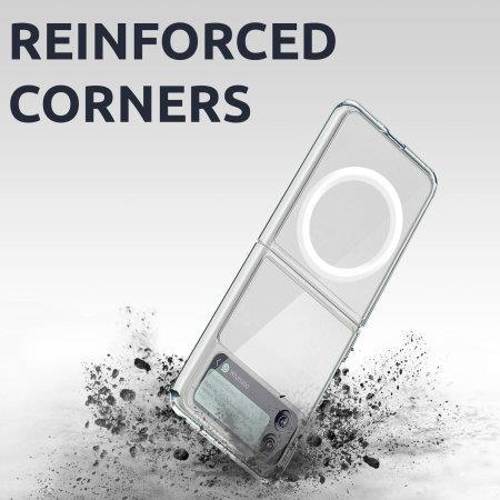 Samsung Galaxy Z Flip 4 MagSafe Case Magnetic Cover Clear