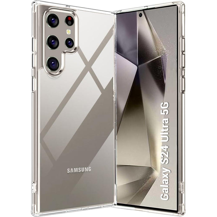 Samsung Galaxy S24 Ultra Silicone Gel Ultra Slim Case Clear