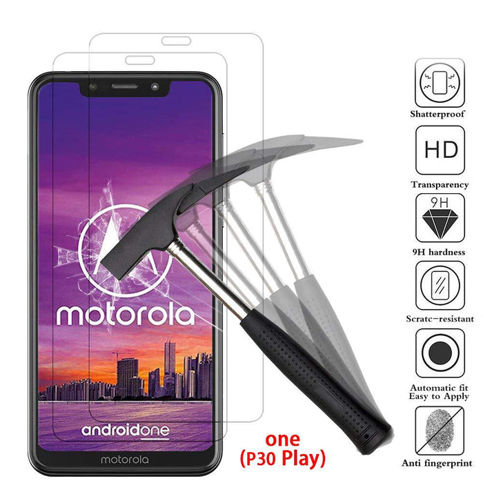 xx Motorola One (P30 Play) Tempered Glass Screen Protector |2.5D|