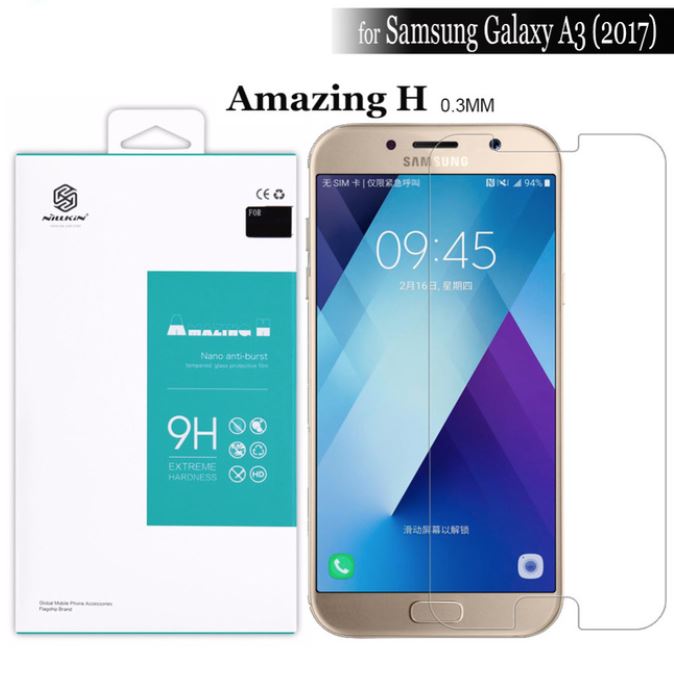 Samsung A3 (2017) | A320 Tempered Glass Screen Protector |2.5D|