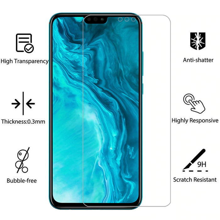 xx Honor 9X Lite Tempered Glass Screen Protector |2.5D|