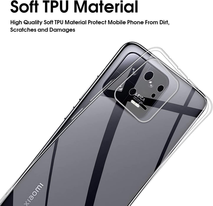 Xiaomi 13 Silicone Gel Ultra Slim Case Clear