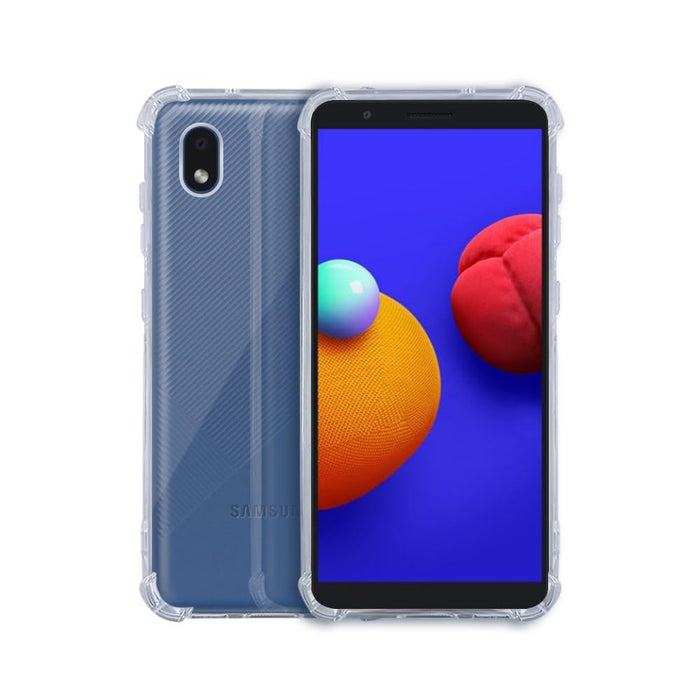 Samsung Galaxy A01 Core Silicone Gel Ultra Slim Case Clear