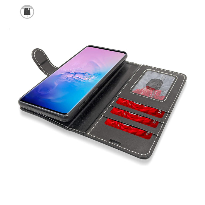 Motorola Moto G55 Case Cover Flip Folio Leather Wallet Credit Card Slot