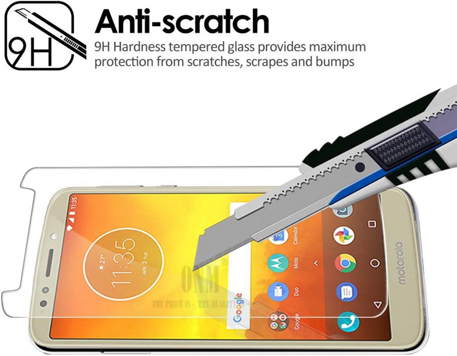 Moto E6s Tempered Glass Screen Protector |2.5D|