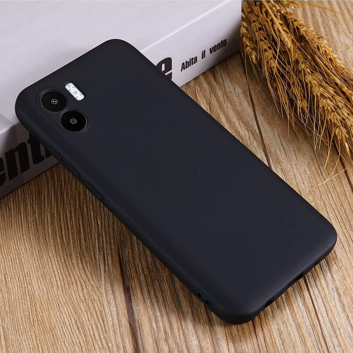 Black Gel Case Tough Shockproof Phone Case Gel Cover Skin for Xiaomi Redmi A1