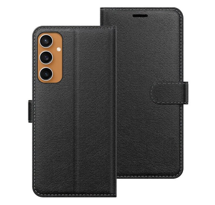 Samsung Galaxy S23 FE Leather Wallet Flip Case with Card Slots