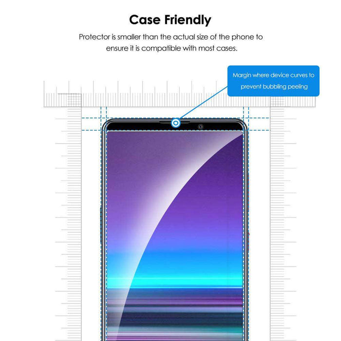 Sony Xperia 1 ii Tempered Glass Screen Protector |2.5D|