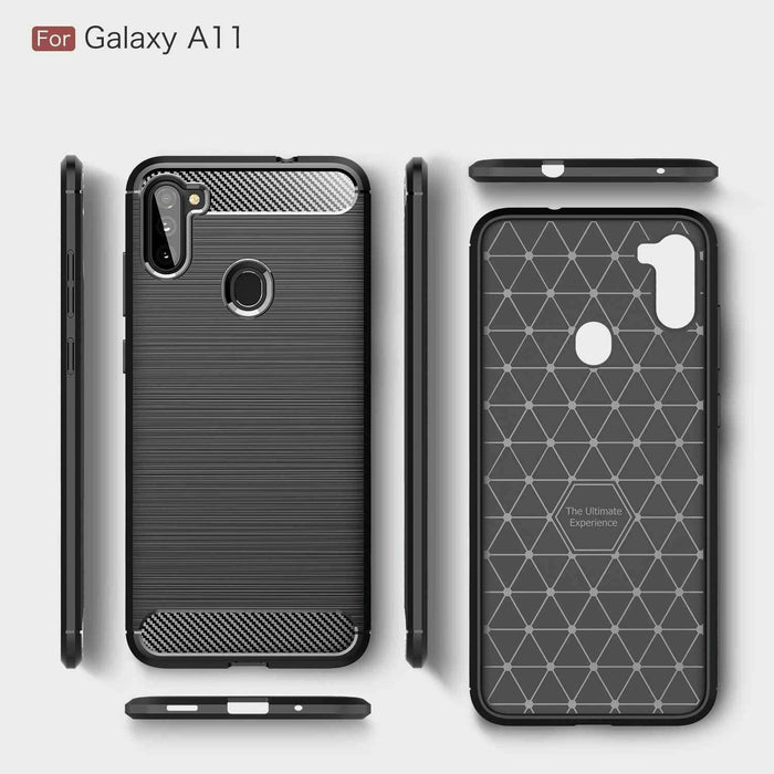 For Samsung A11 Armour Shockproof Gel Case Silicone Cover Case Thin