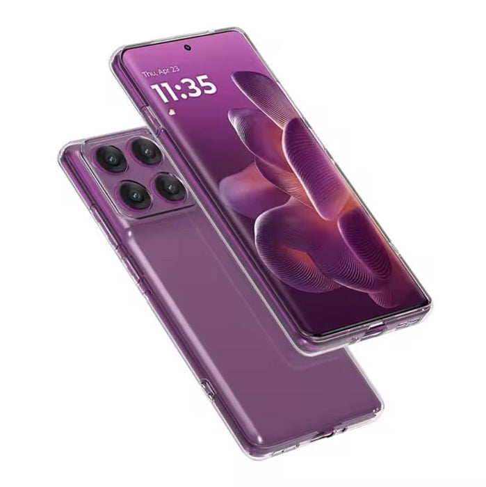 Motorola Moto G15 Silicone Gel Ultra Slim Case Clear
