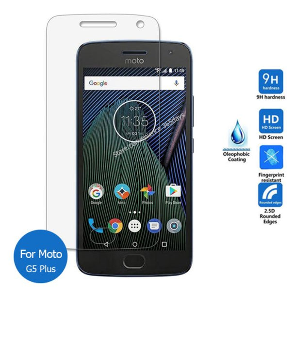Motorola Moto G5 Plus Tempered Glass Screen Protector |2.5D|