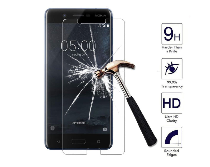 Nokia 5 (2017) Tempered Glass Screen Protector |2.5D|