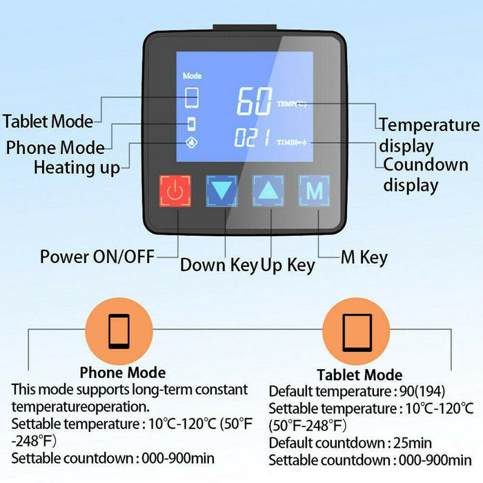 HOT HEAT MAT PLATE PAD FOR IPAD IPHONE SMART PHONE SCREEN REPAIR