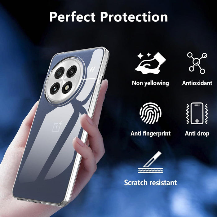 OnePlus 13 Silicone Gel Ultra Slim Case Clear