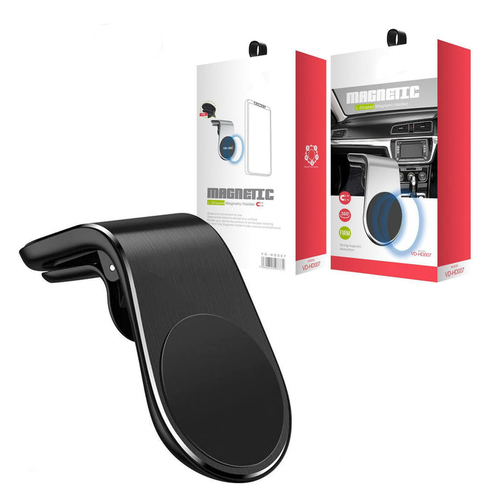 L Shape Magnetic Air Vent Car Holder