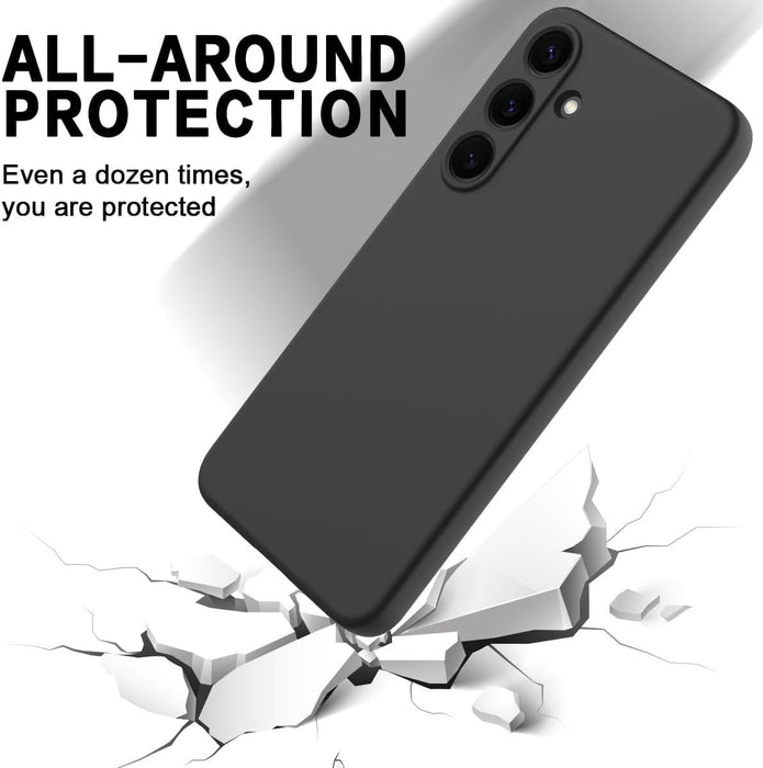 Samsung Galaxy A56 Black Gel Tough Shockproof Case