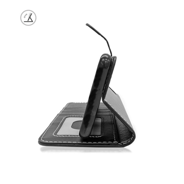 Motorola Moto G55 Case Cover Flip Folio Leather Wallet Credit Card Slot