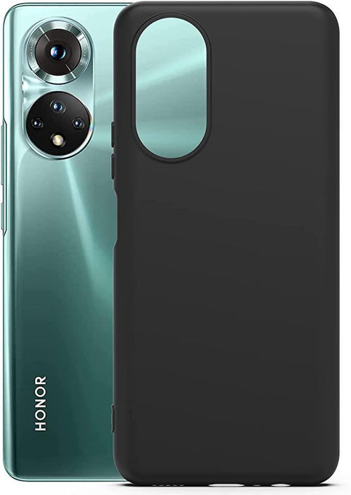 Black Gel Case Tough Shockproof Phone Case Gel Cover Skin for Honor X7