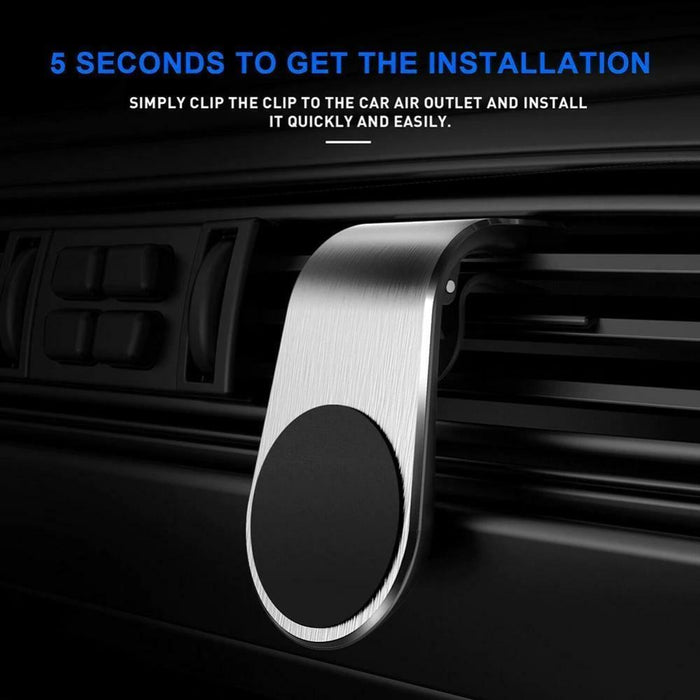 L Shape Magnetic Air Vent Car Holder