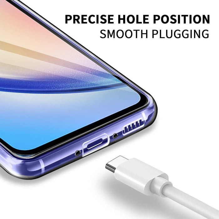 Samsung Galaxy A05s Silicone Gel Ultra Slim Case Clear