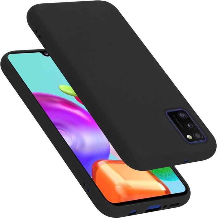 Black Gel Case Tough Shockproof Phone Case Gel Cover Skin for Samsung Galaxy A41