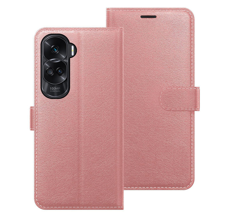 Honor 90 Lite Case Cover Flip Folio Leather Wallet Credit Card Slot