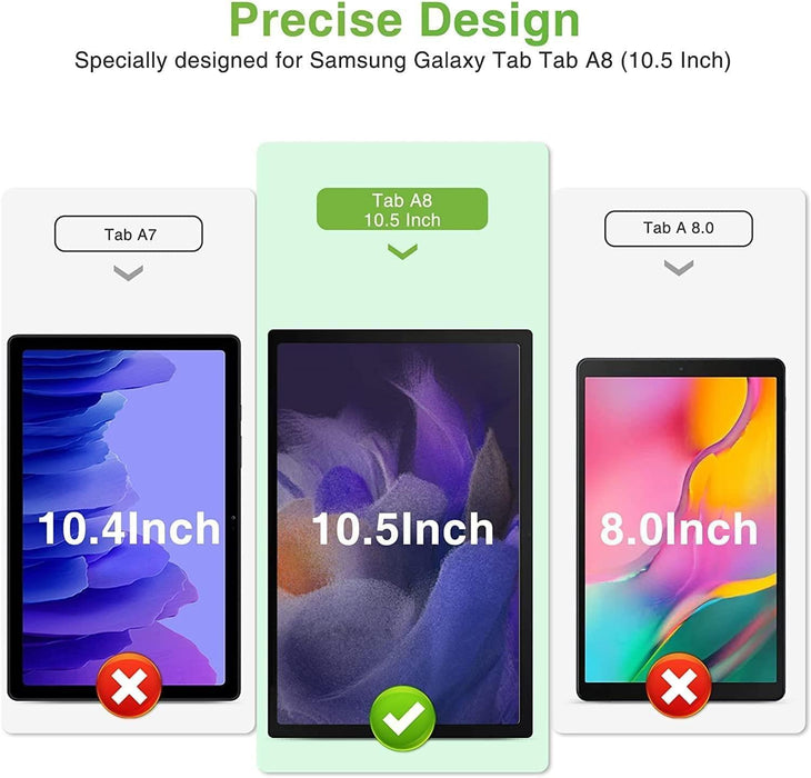 Samsung Galaxy Tab A8 10.5 (2021) (X200) 360° Rotating Folio Case