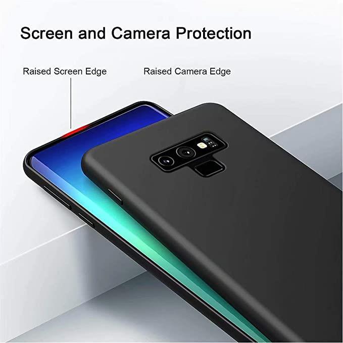 Black Gel Case Tough Shockproof Phone Case Gel Cover for Samsung Galaxy Note 10+