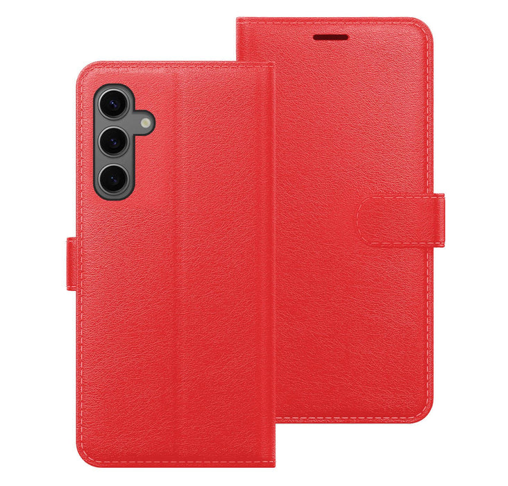 Samsung Galaxy S25|S24 Case Cover Flip Folio Leather Wallet Credit Card Slot