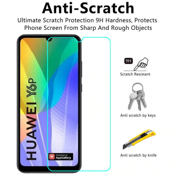 Huawei Y6P (2020) Tempered Glass Screen Protector |2.5D|