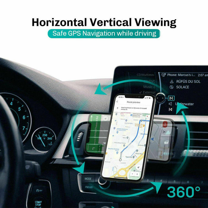 L Shape Magnetic Air Vent Car Holder
