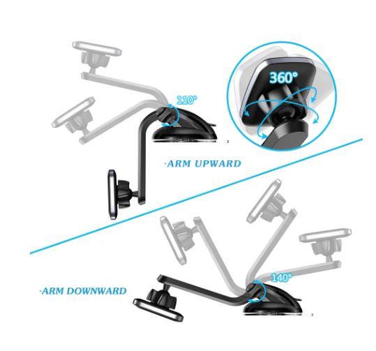 Universal Magnetic Car Bracket - Robust & Flexible