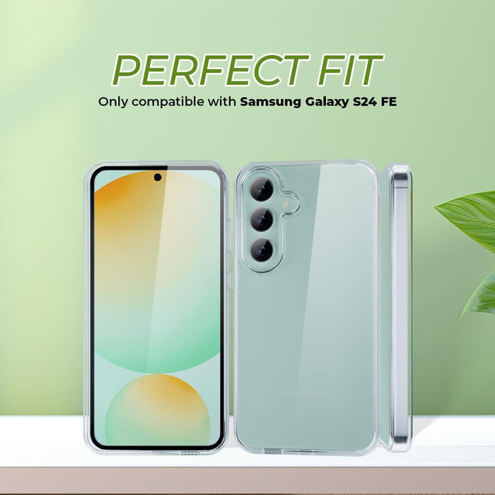 Samsung Galaxy S24 FE Silicone Gel Ultra Slim Case Clear