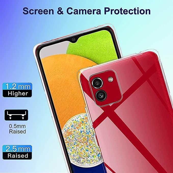 Samsung Galaxy A03 Silicone Gel Ultra Slim Case Clear